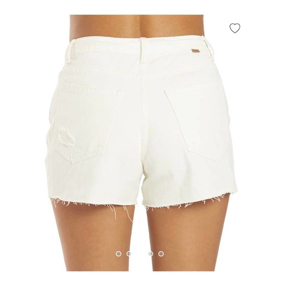 O’NEILL Women's Angus White Denim Shorts, Size 30 - Picture 2 of 6